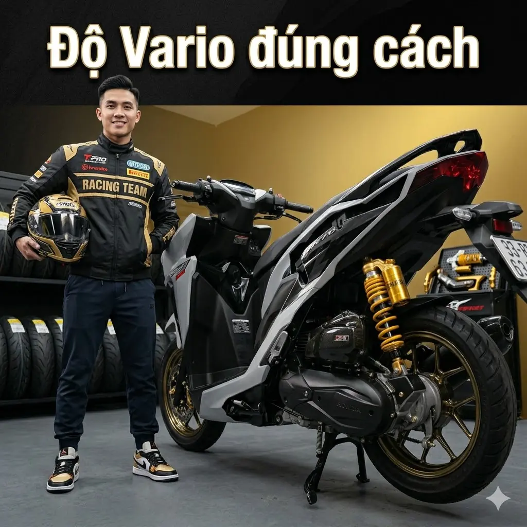 Nên Độ Xe Vario Từ Đâu? 5 Món Đáng Nâng Cấp Nhất Cho Người Mới