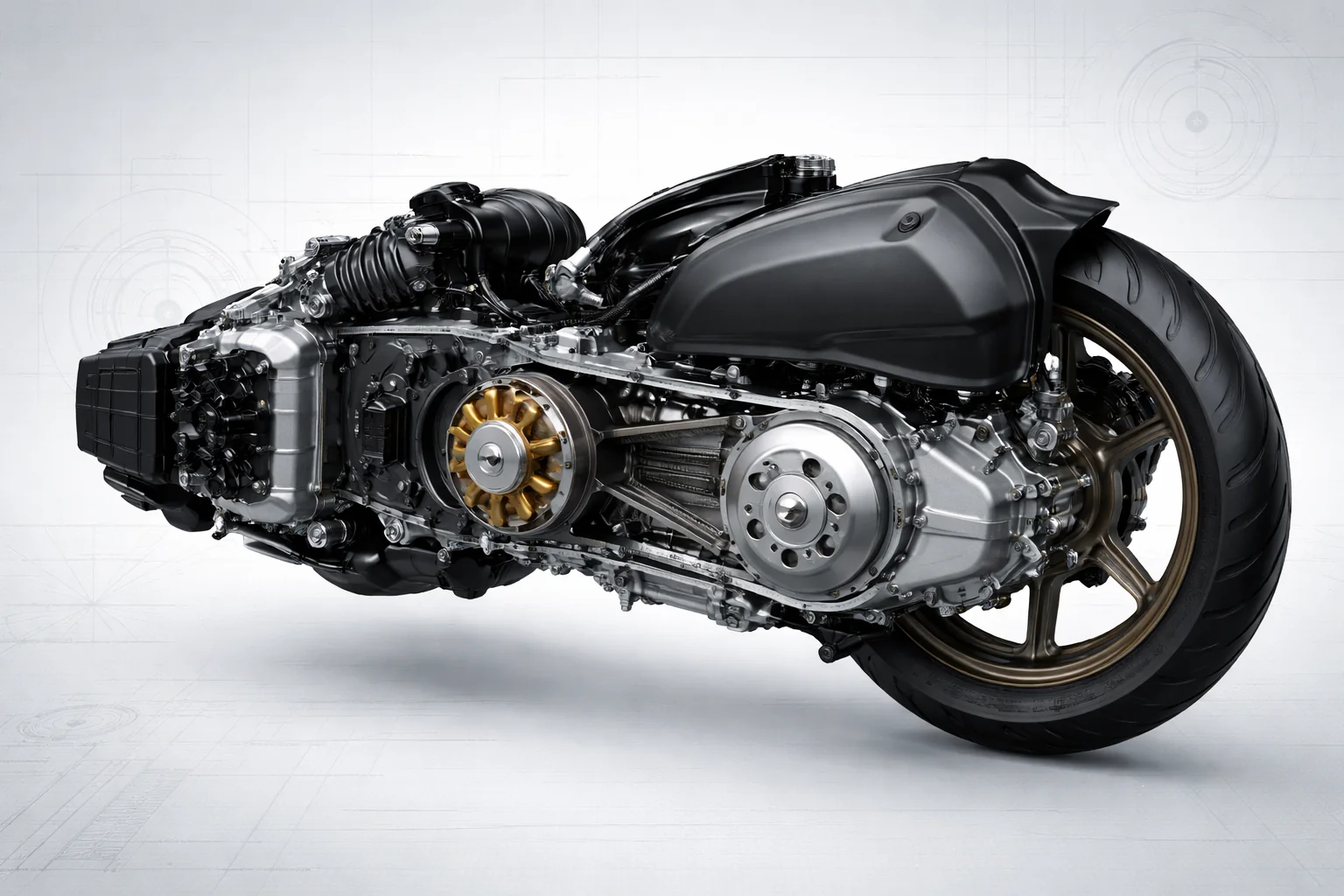 Động cơ ESP+ tr&ecirc;n xe tay ga Honda với thiết kế tối ưu gi&uacute;p vận h&agrave;nh &ecirc;m &aacute;i v&agrave; giảm ma s&aacute;t hiệu quả